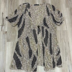 Zozo‎ Knit Cardigan with Button Closure